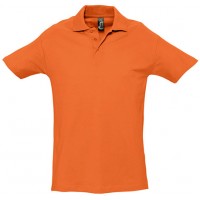 POLO PIQUÉ M/M 3 BOT SPRING LARANJA POLO PIQUÉ M/M 3 BOT SPRING LARANJA